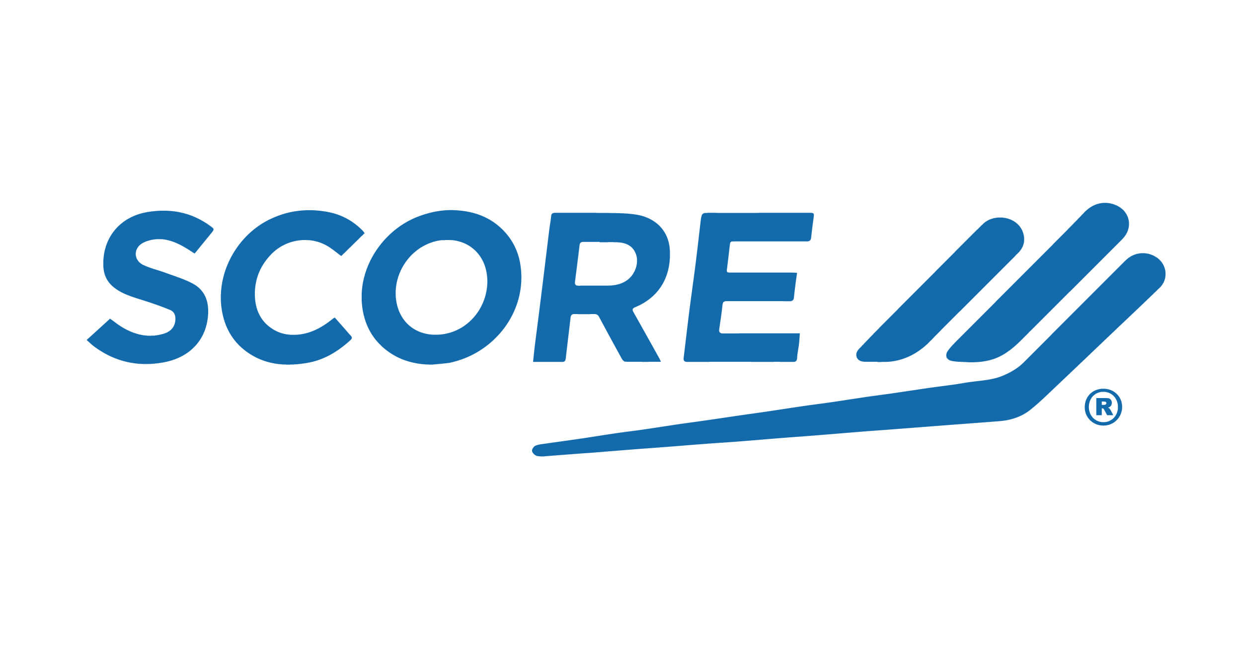 logo for SCORE, a nonprofit for small business help