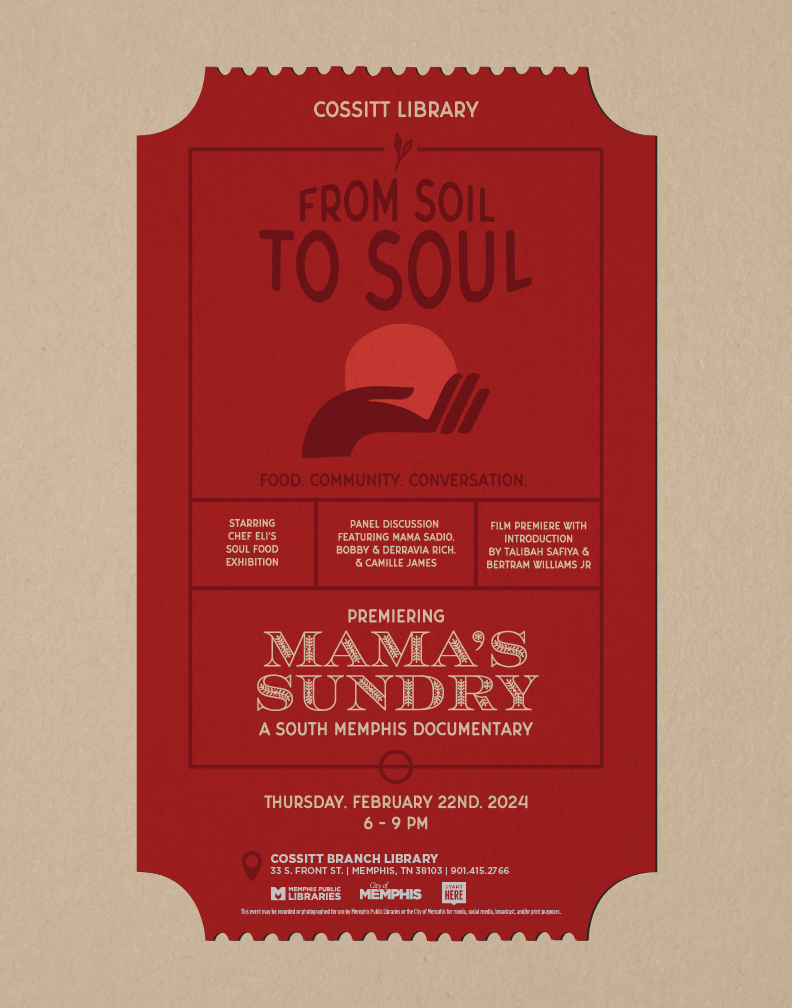 Join us for an in-depth discussion on Soul Food and how it has impacted the evolution of Southern cuisine with roots from Africa and beyond.