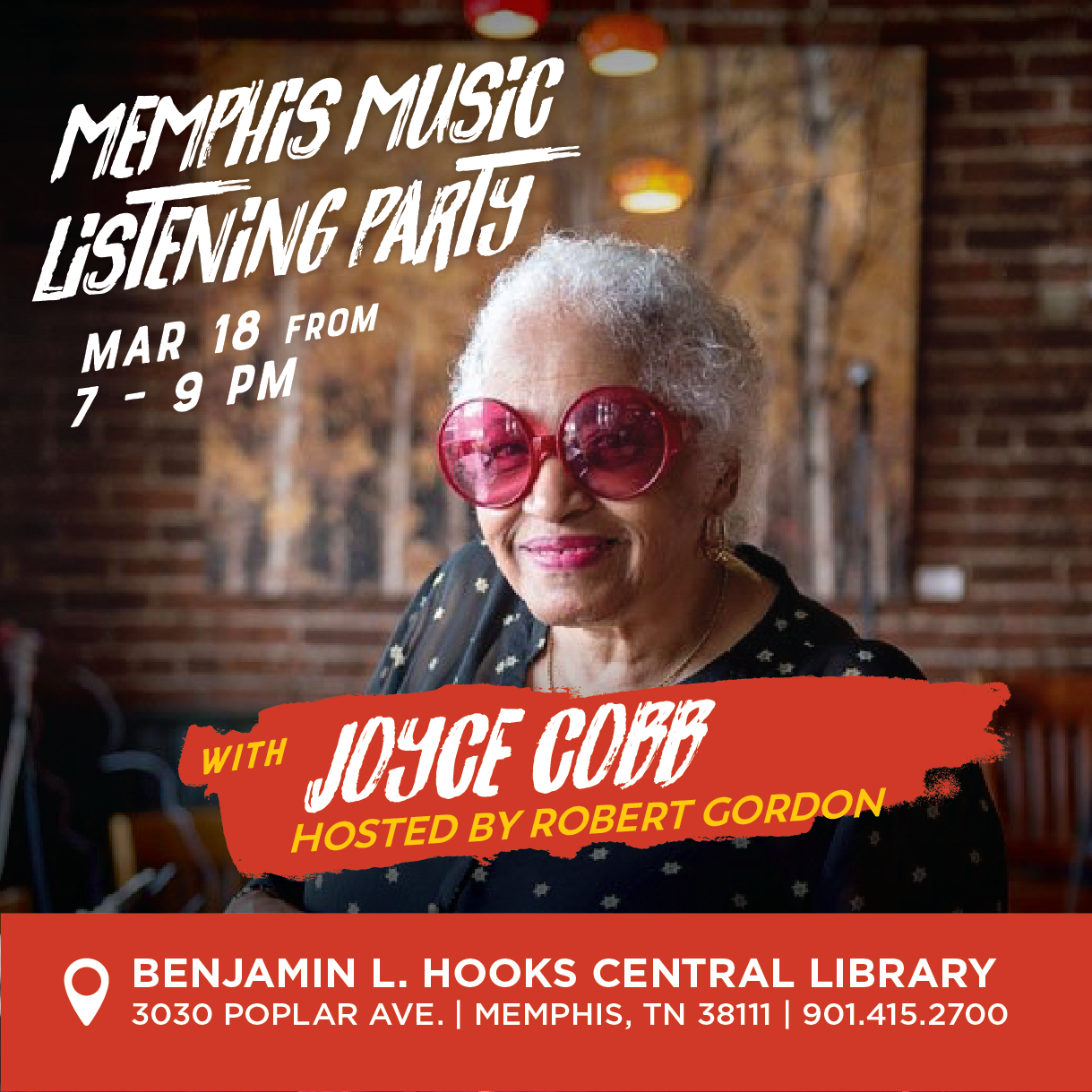 Memphis Music Listening Party with Joyce Cobb