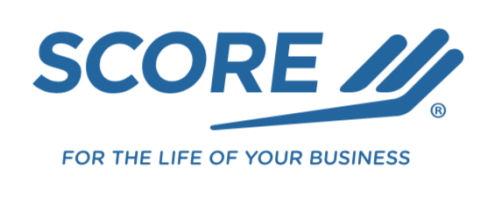 SCORE logo for the life of your business