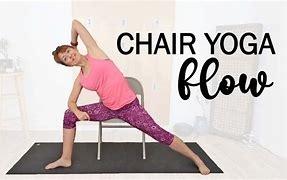 Chair Yoga to build muscle tone.