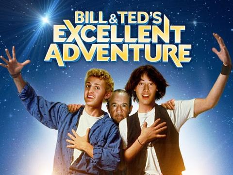 bill and ted poster