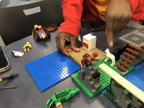 A fortress deep in mid-construction