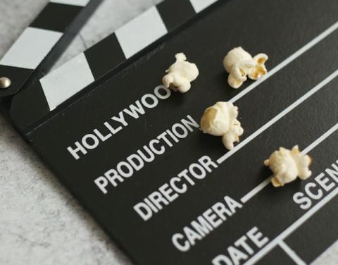 Film Maker with Popcorn on Top