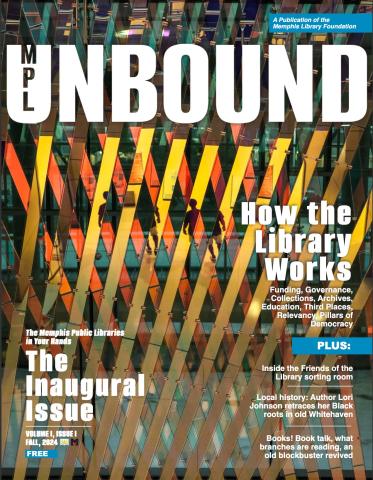 The Cover of the first issue of Unbound Magazine