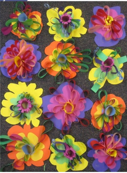 looping flower(craft) spread