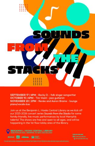 sounds from the stacks flyer