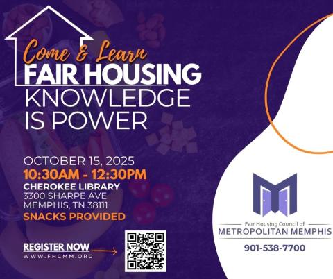 Fair Housing Training at the Cherokee Library
