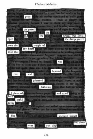 Blackout Poetry