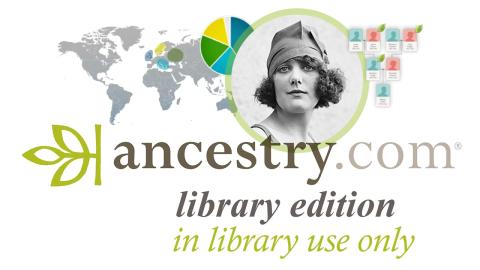 Ancestry.com Library Edition logo and art
