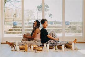 ladies at the spa