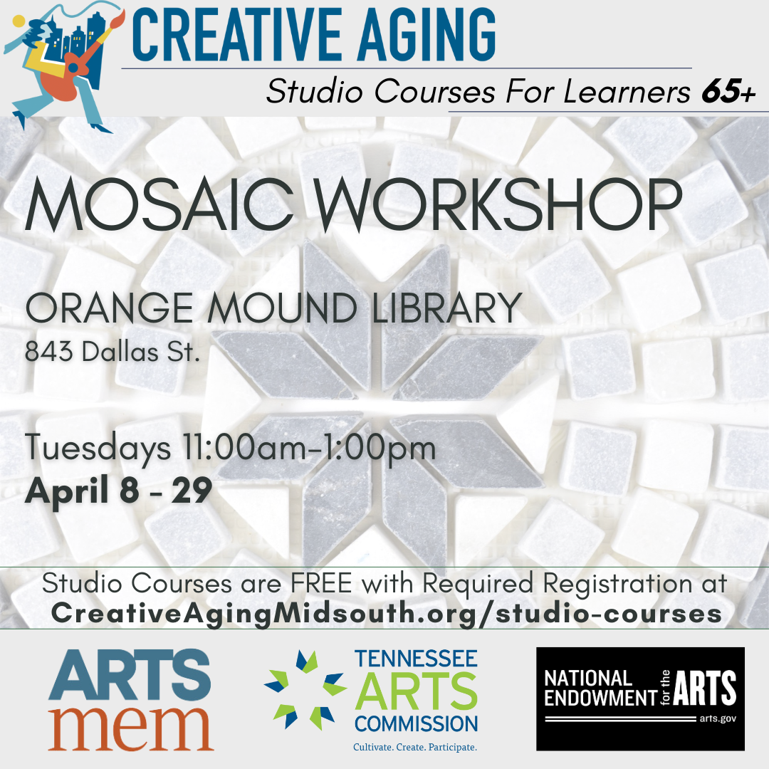 Mosaics Workshop Flyer