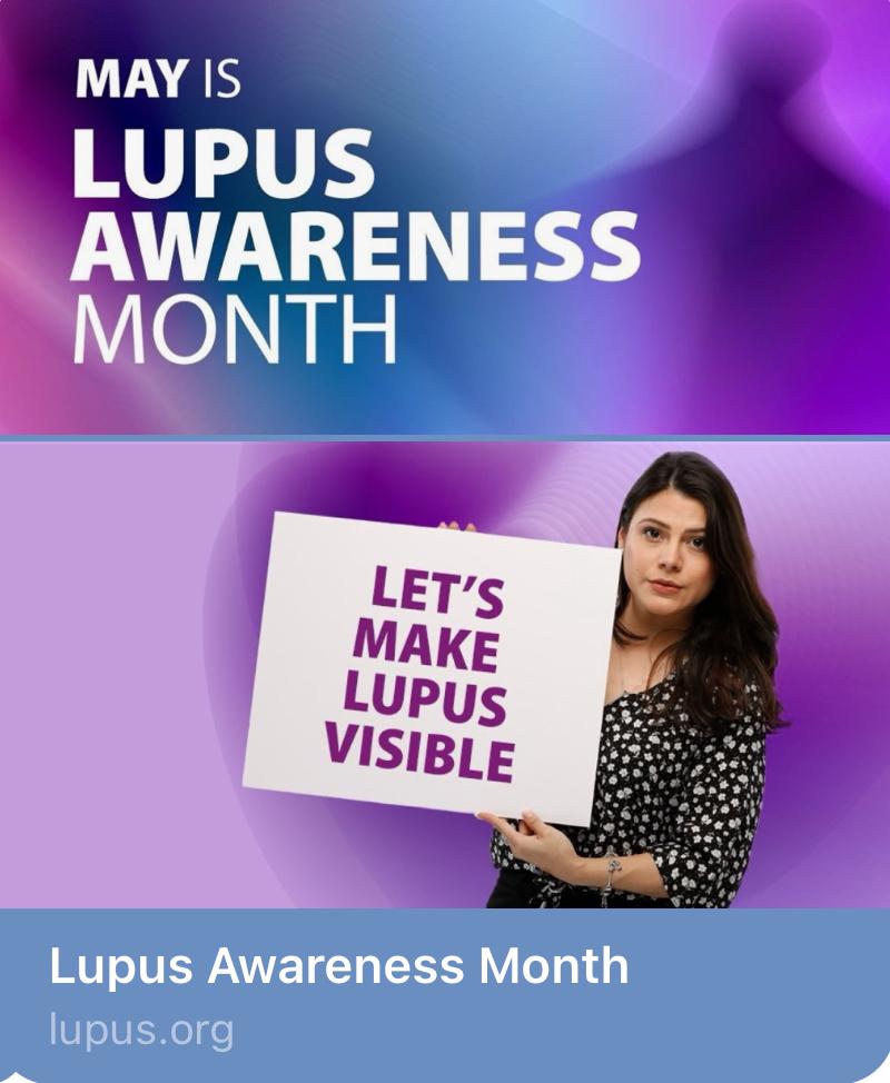 Lupus Awareness Month