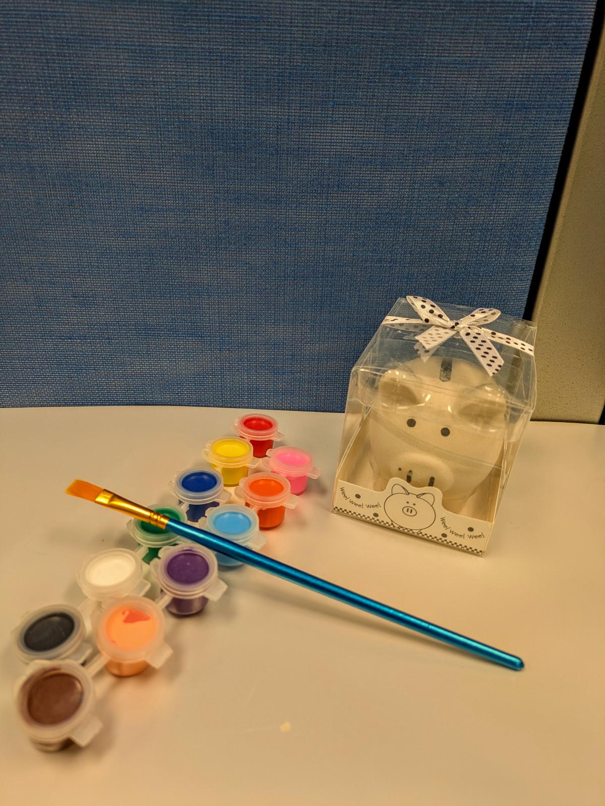 Paint your own piggy bank!