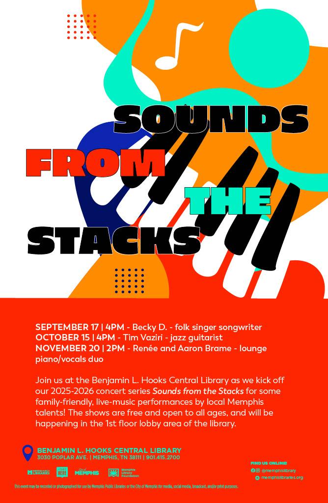 sounds from the stacks flyer