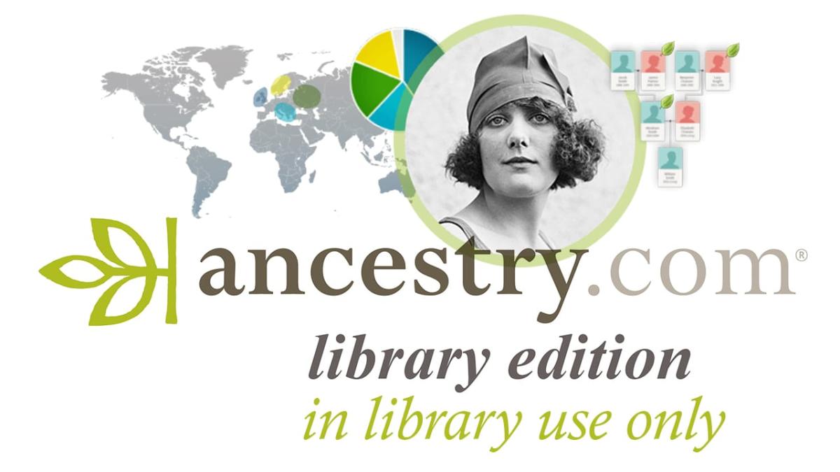 Ancestry.com Library Edition logo and art